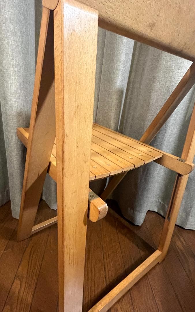 Aldo Jacober ビンテージ ウッド フォールディングチェア b