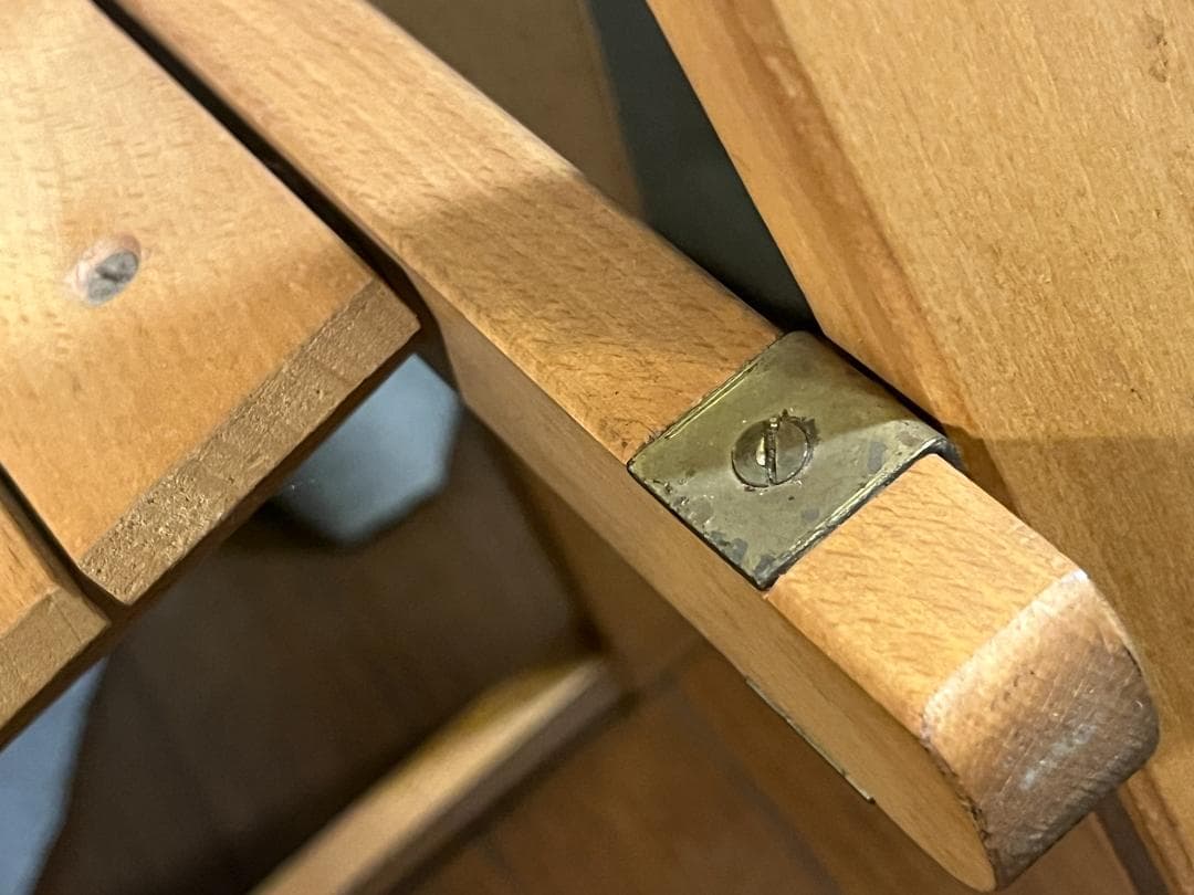 Aldo Jacober ビンテージ ウッド フォールディングチェア b