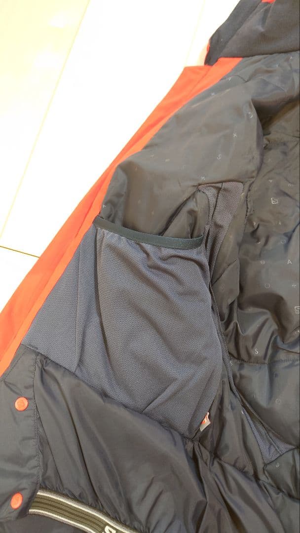 SALOMON　サロモン　スキーウェア　ジャケット　赤　Sサイズ