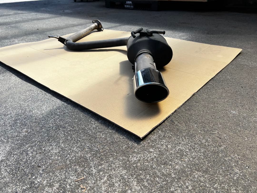 60ハリアー後期　純正リアピース　モデリスタマフラーカッター付き