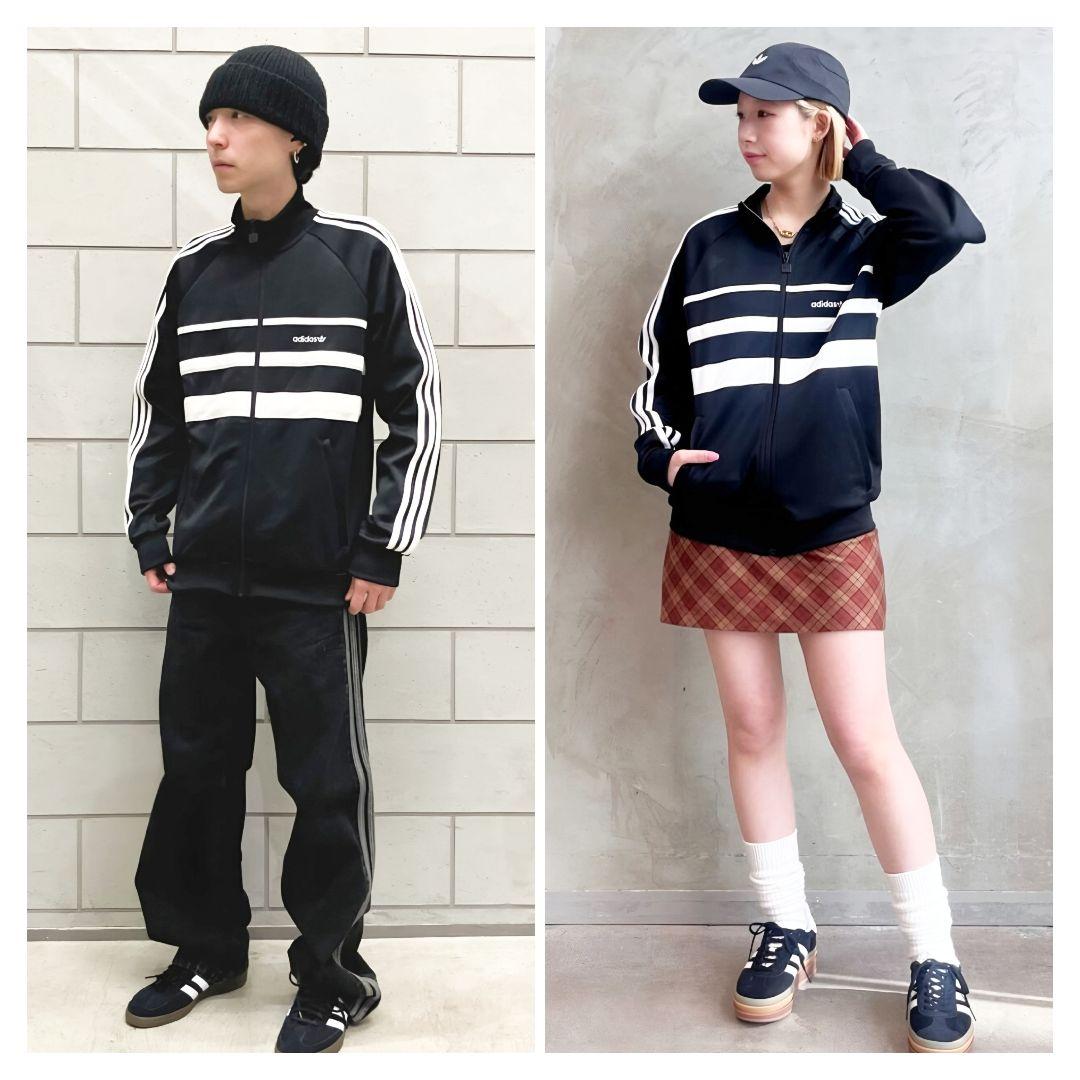 黒★2XL★The First トラックジャケット★ジャージ★男女★adidas