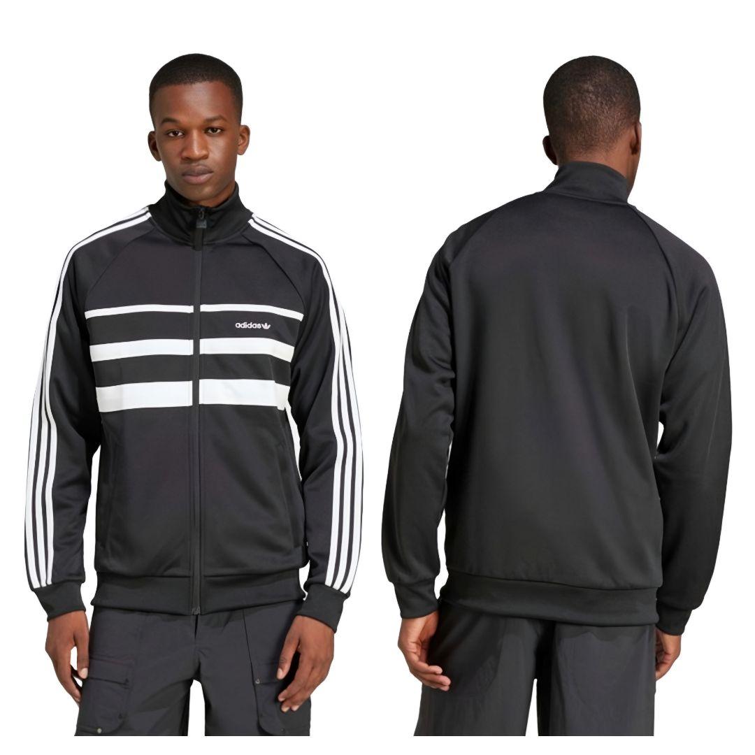 黒★2XL★The First トラックジャケット★ジャージ★男女★adidas