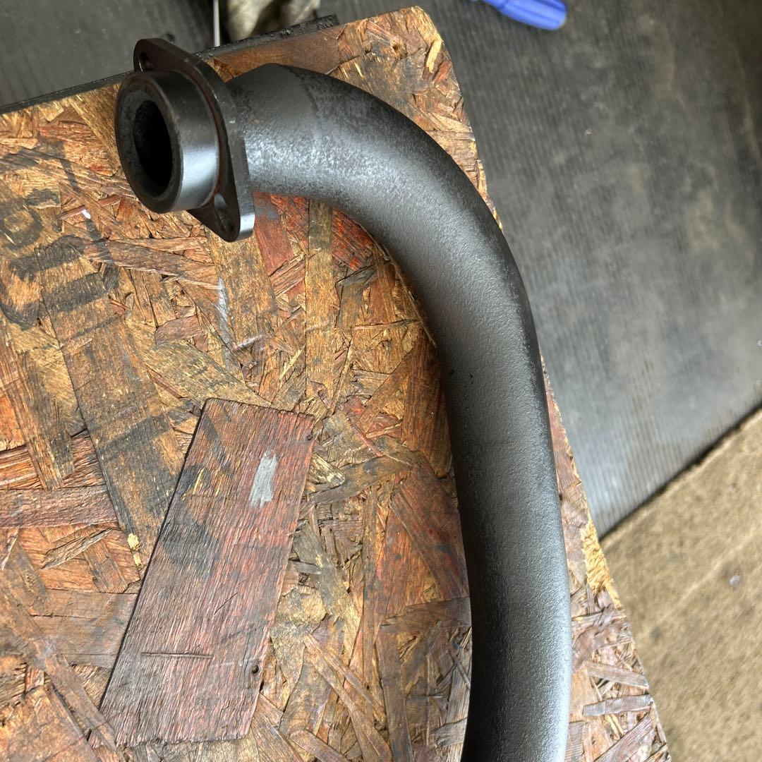 TW200 225社外マフラー　ガトリングマフラー