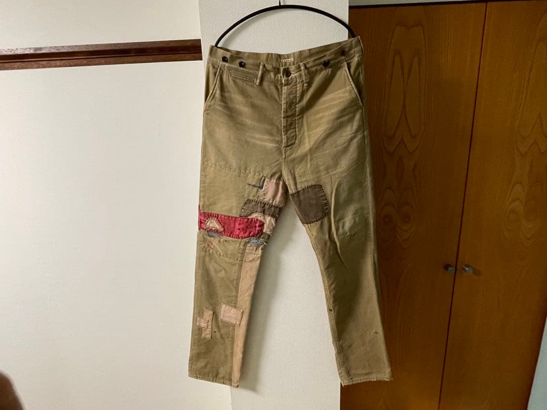 ☆kapital チノパン パッチワーク ボロ加工☆