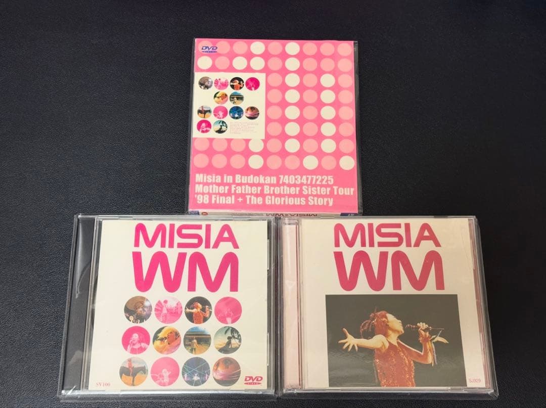 レア品/MISIA WM 台湾盤 DVD/CD 3点セット
