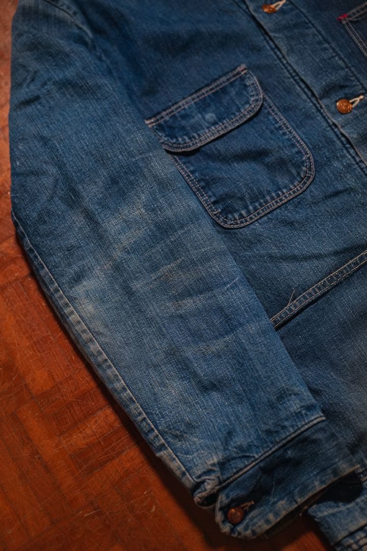 【Special】50s 60s Wrangler カバーオール　粒粒　縦落ち