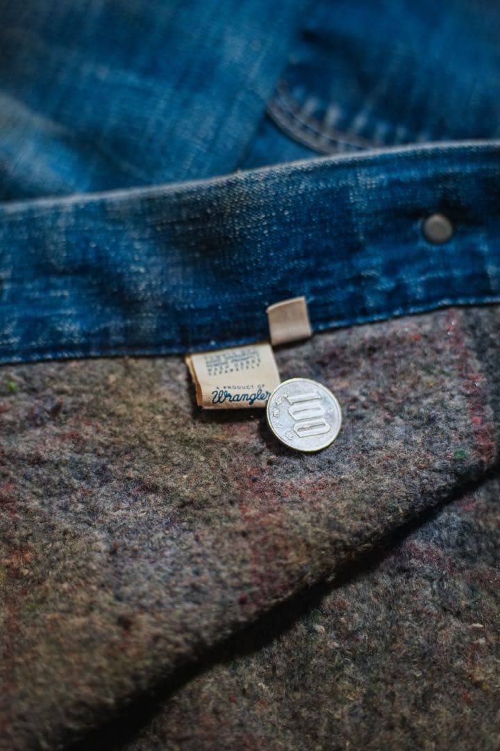 【Special】50s 60s Wrangler カバーオール　粒粒　縦落ち