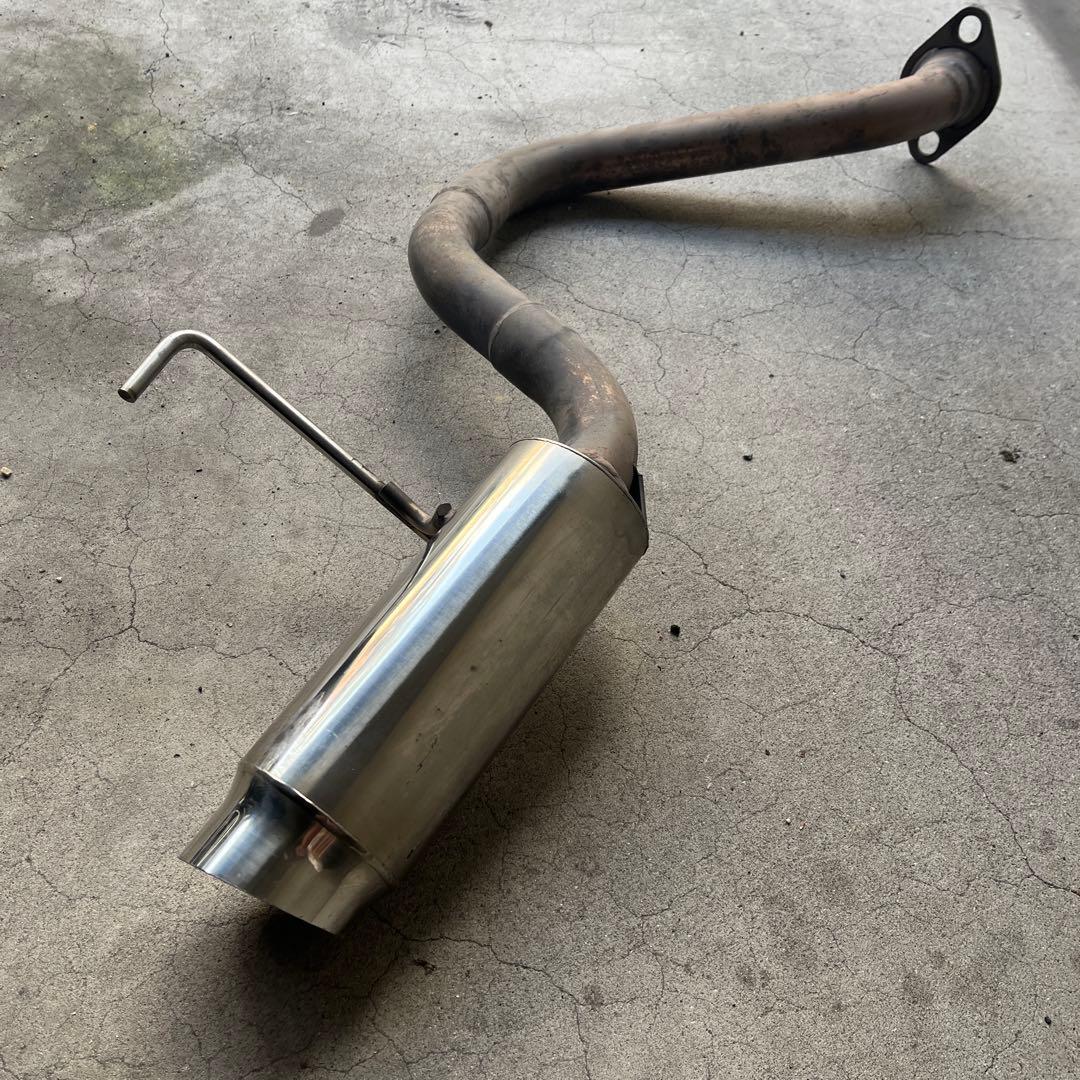 セナホンダホビオ社外マフラー
