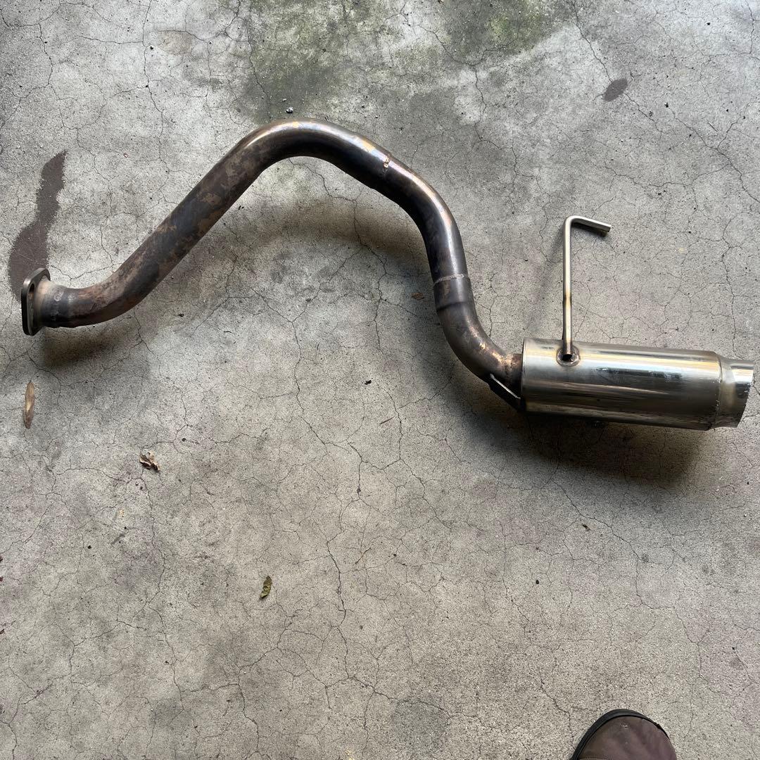 セナホンダホビオ社外マフラー