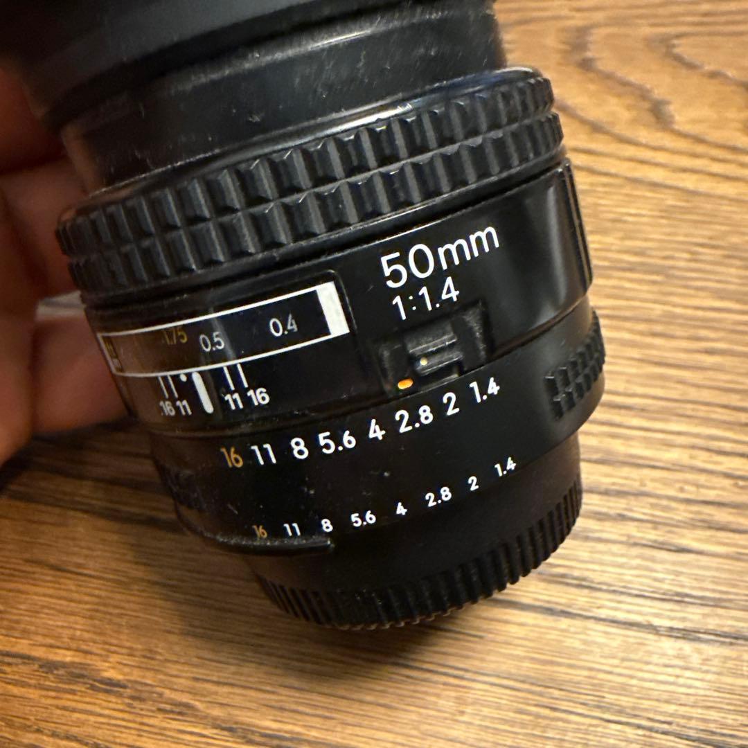 Nikon AF NIKKOR 50mm f/1.4 レンズ