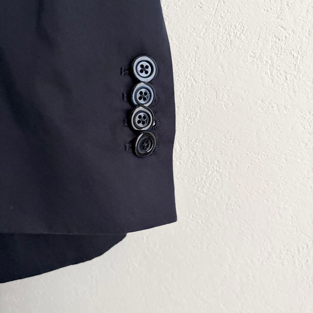 【希少】ドルチェアンドガッバーナ　イージーセットアップ　ネイビー　シルク混　46