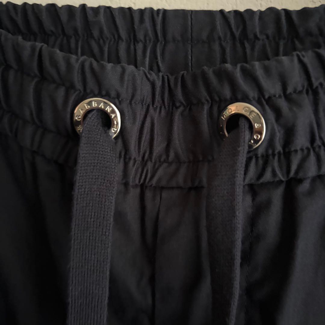 【希少】ドルチェアンドガッバーナ　イージーセットアップ　ネイビー　シルク混　46