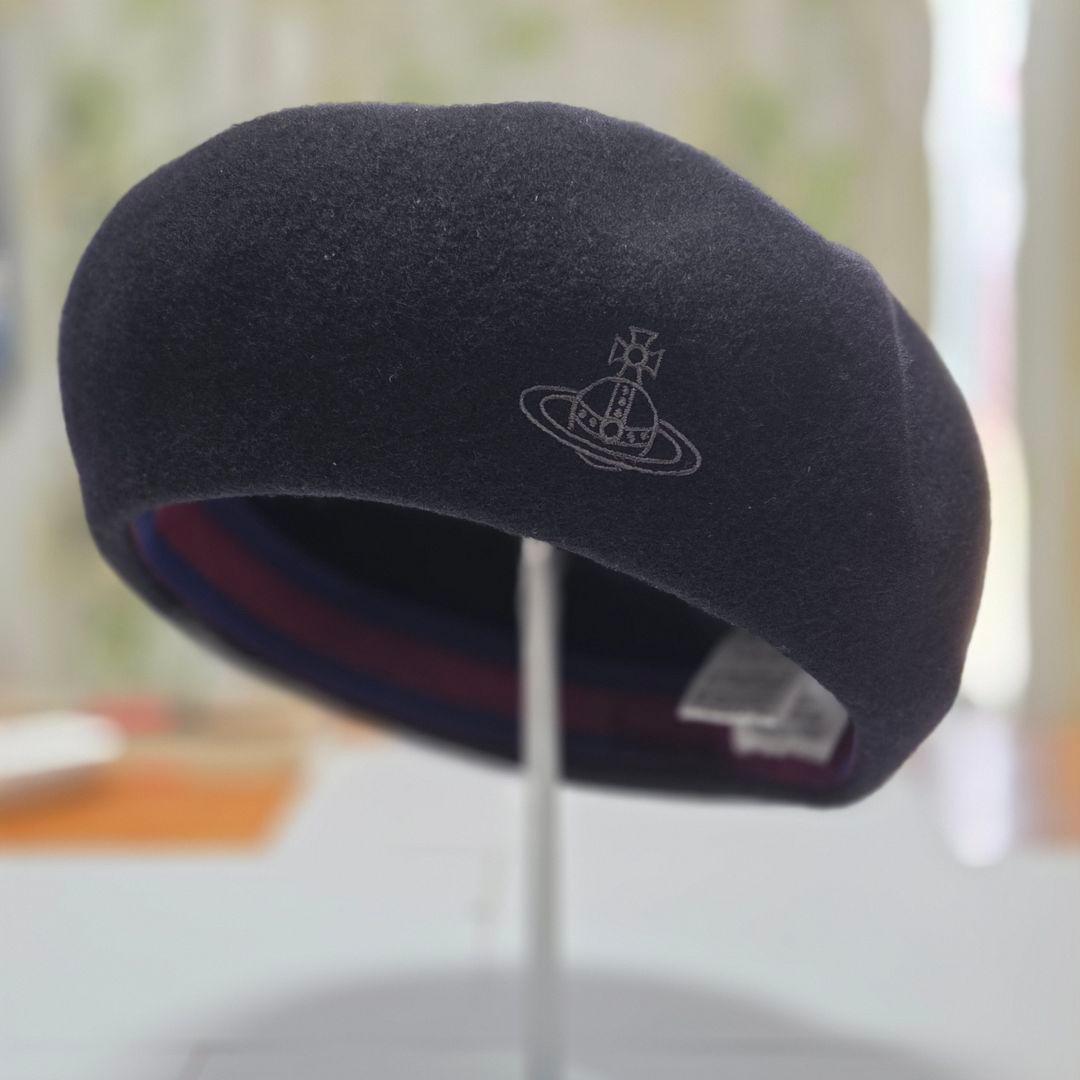 Vivienne Westwood　ベレー帽　ブラック　ヴィヴィアン