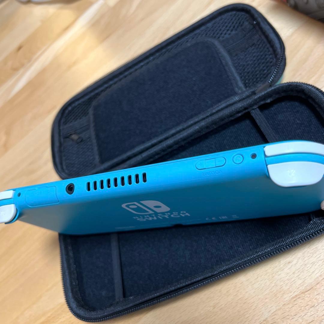 【プロコン・ケース付】Nintendo Switch Lite ターコイズ本体