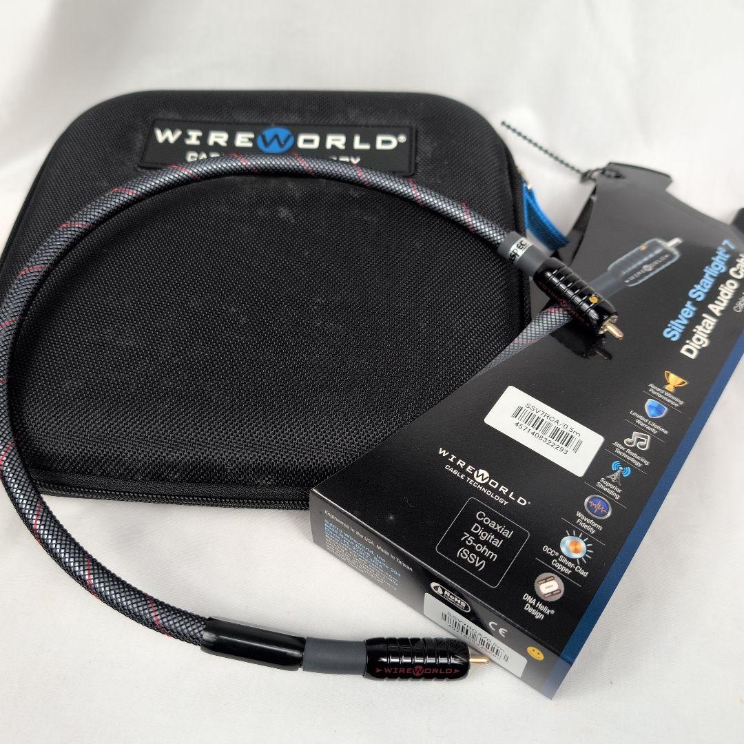 Wireworld Silver Starlight 7 RCA Cable1本