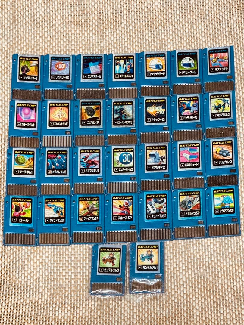 ロックマンエグゼ チップ71種