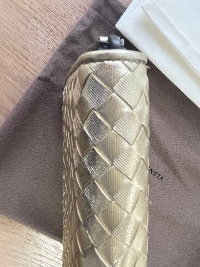 Bottega Veneta 幸運のゴールド長財布