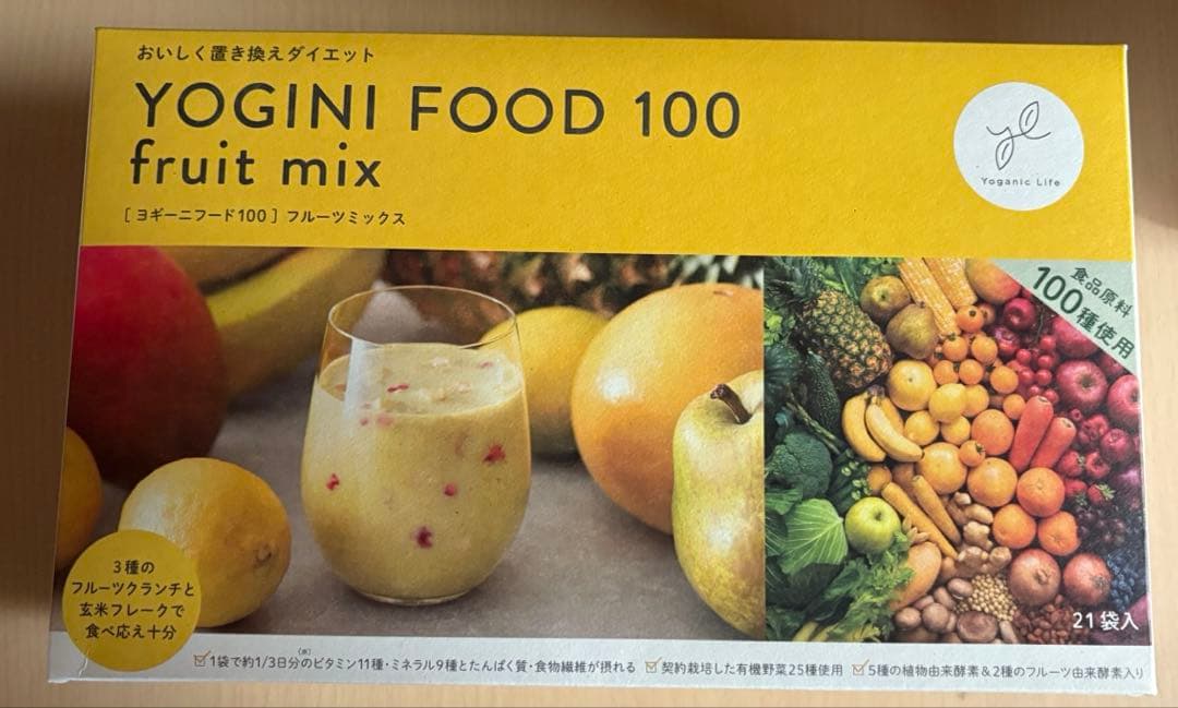 YOGINI FOOD 100 ヨギーニフード フルーツミックス 21袋