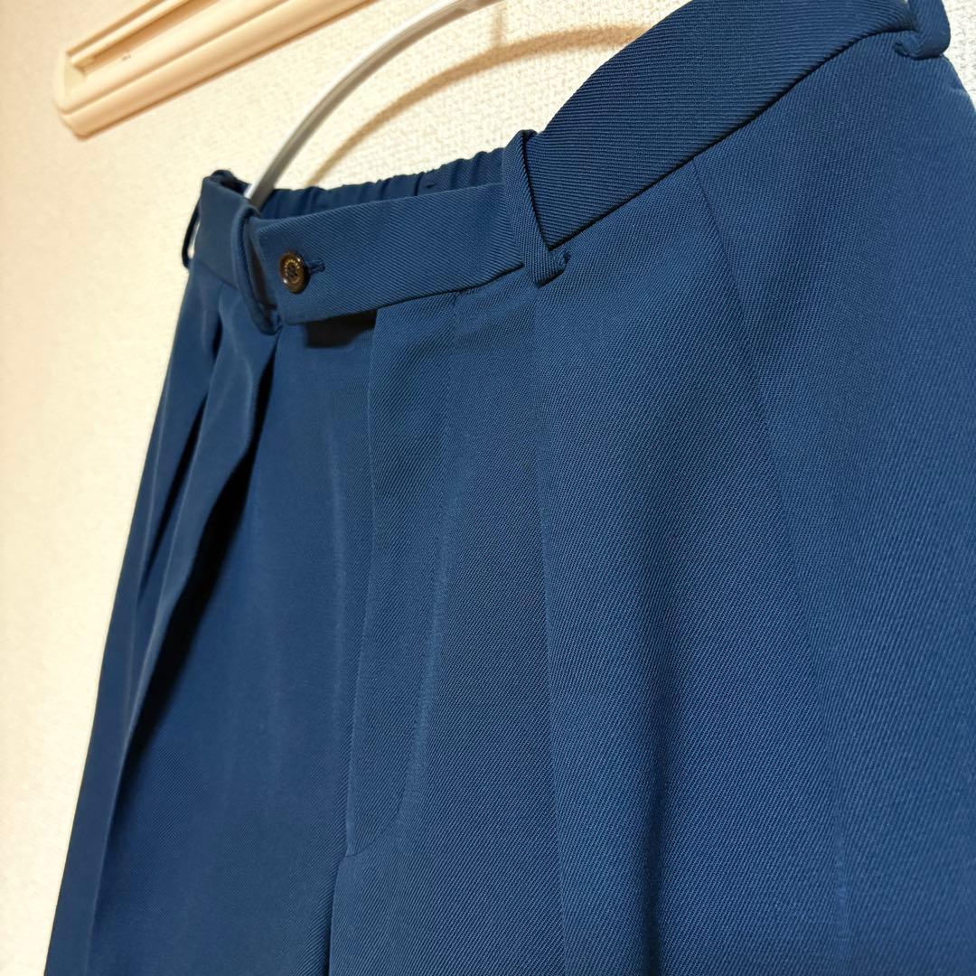 マーカウェア ワイド スラックス ネイビー サイズ2