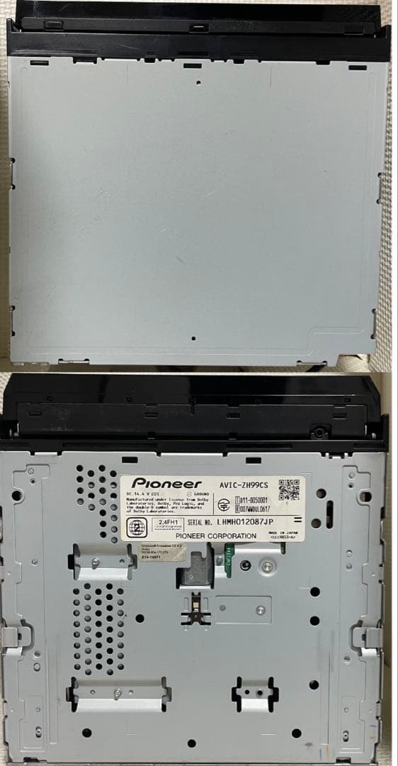 パイオニアのHDDナビ、カロッツェリア サイバーナビ AVIC-ZH99cs