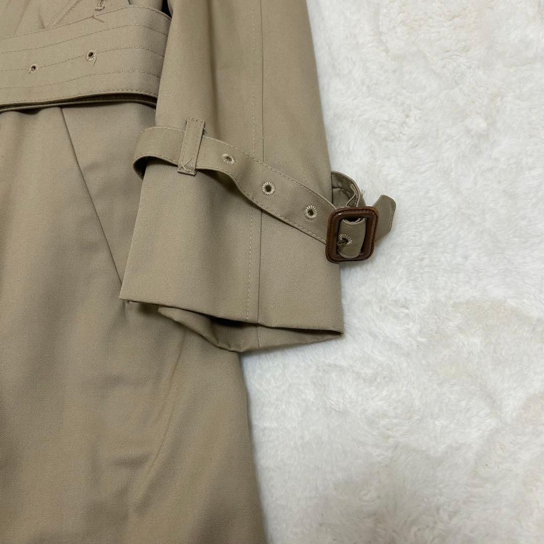 美品✨アクアスキュータム aqua5 ライナー付き トレンチコート ベージュ L