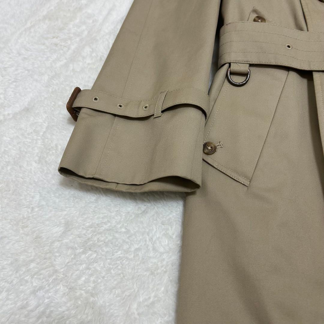 美品✨アクアスキュータム aqua5 ライナー付き トレンチコート ベージュ L