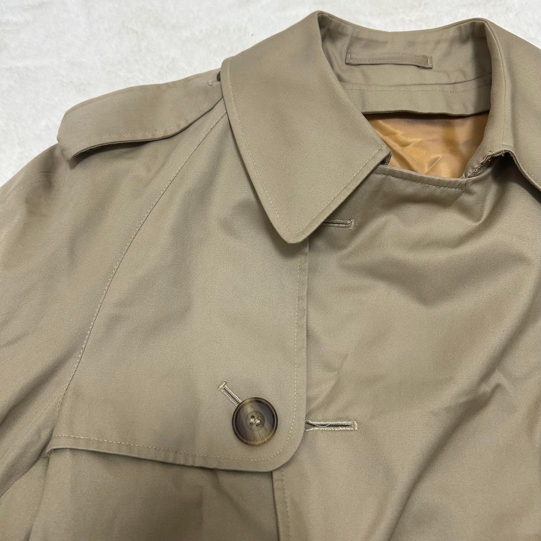 美品✨アクアスキュータム aqua5 ライナー付き トレンチコート ベージュ L