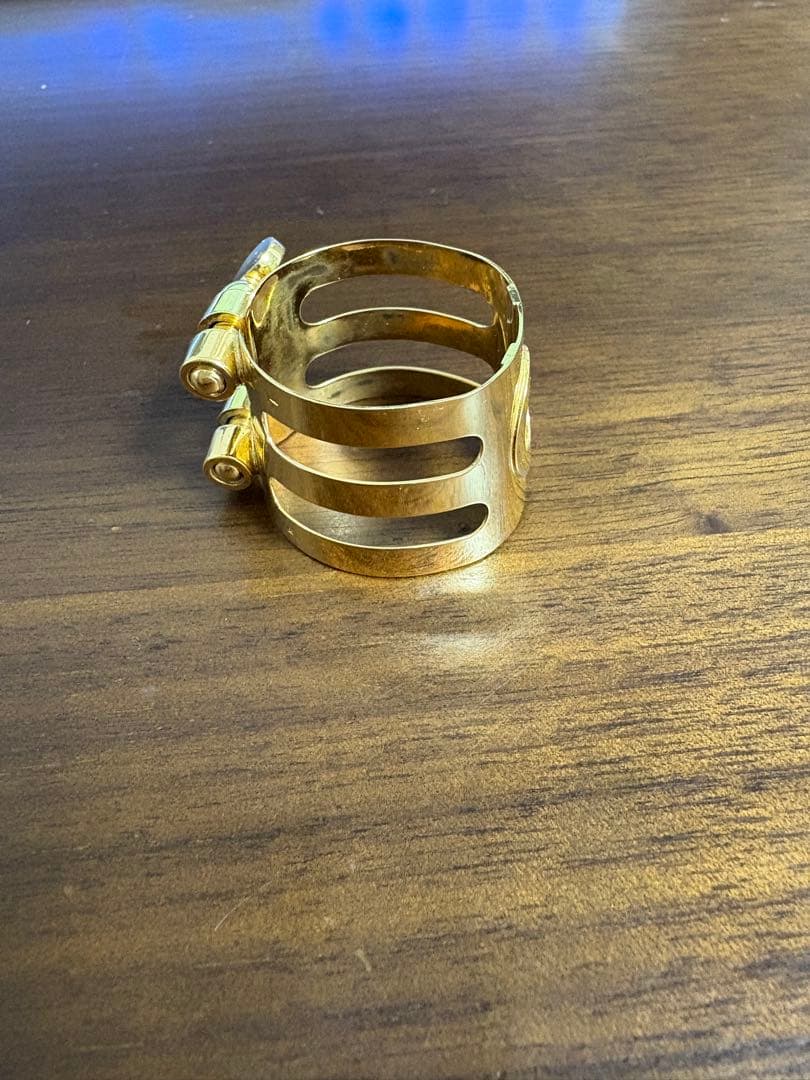 サックスリガチャー woodstone テナー 金メッキ