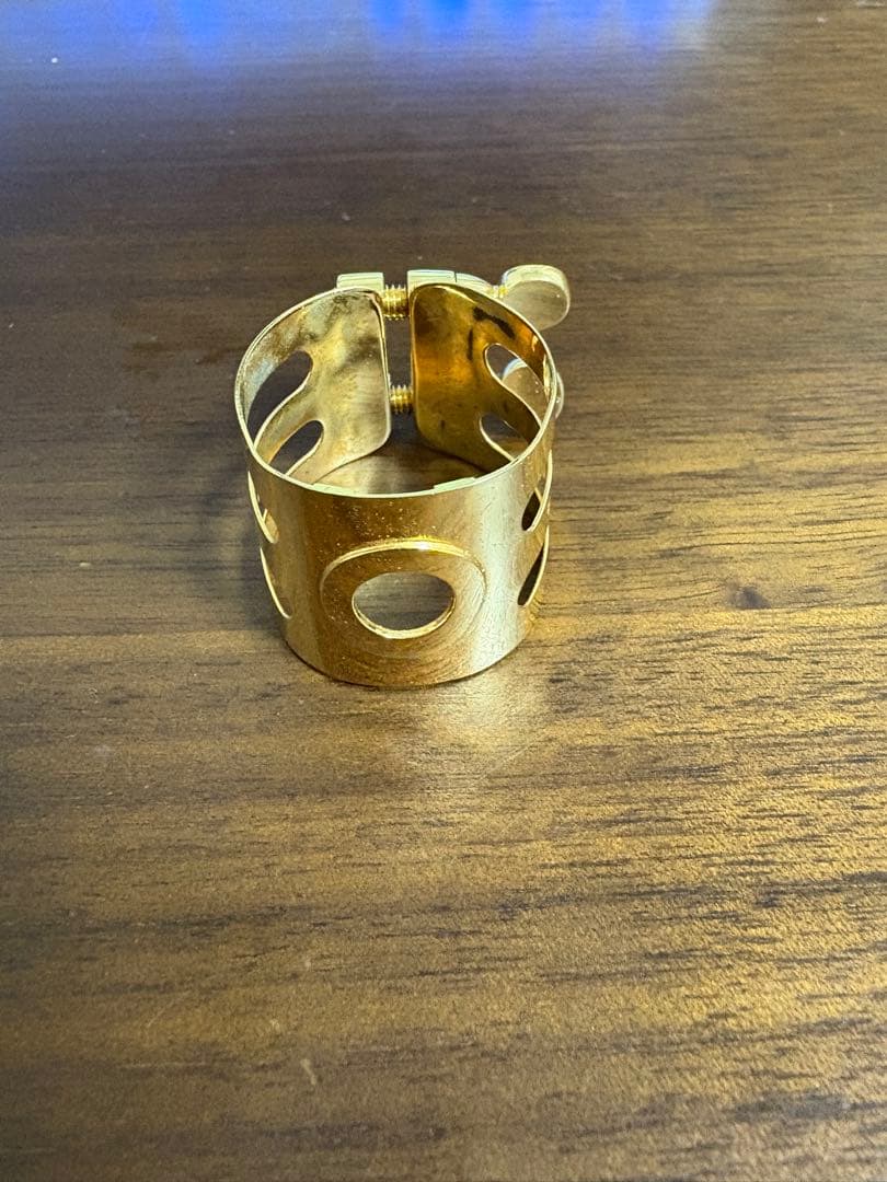 サックスリガチャー woodstone テナー 金メッキ