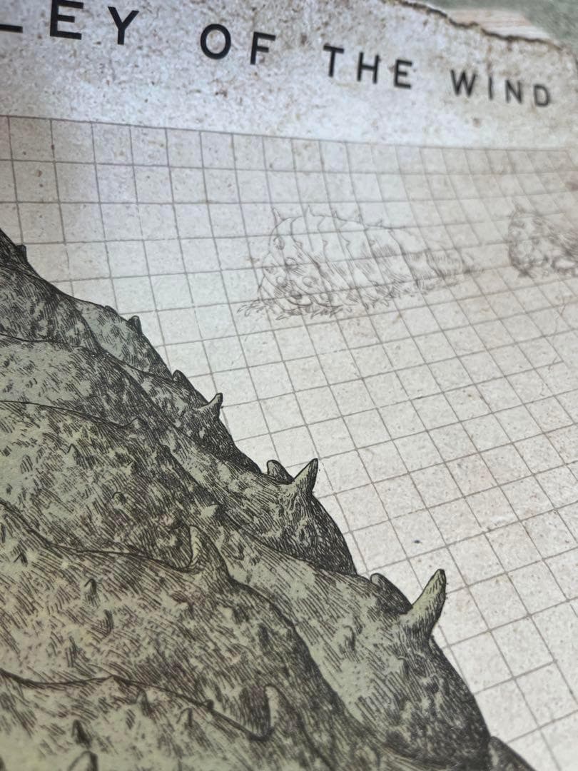 【2枚セット】台湾限定　風の谷のナウシカA2王蟲ポスター＆A3香り加工付ポスター