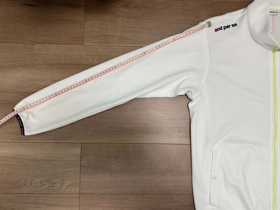 and per se ホワイト ジャケット L