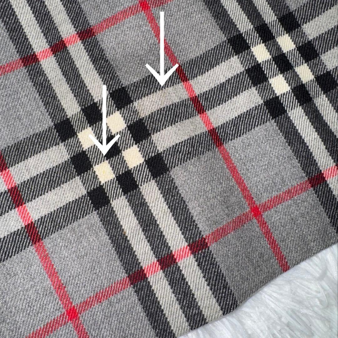 burberrys ノバチェック キュロット ハーフパンツ 大きいサイズ グレー