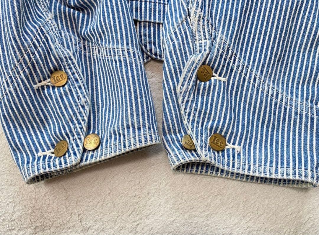 Lee 復刻 91-J ロングL ヒッコリー カバーオール ワークジャケット L