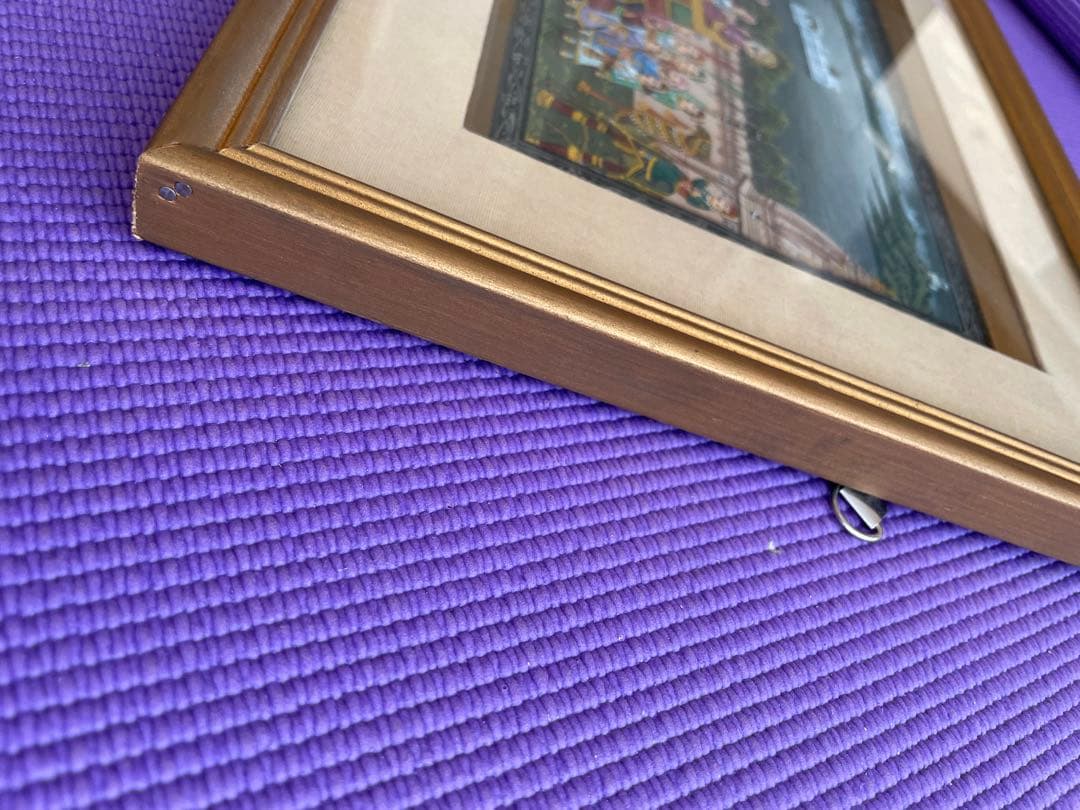 インドの伝統的な絵画 王族の行列