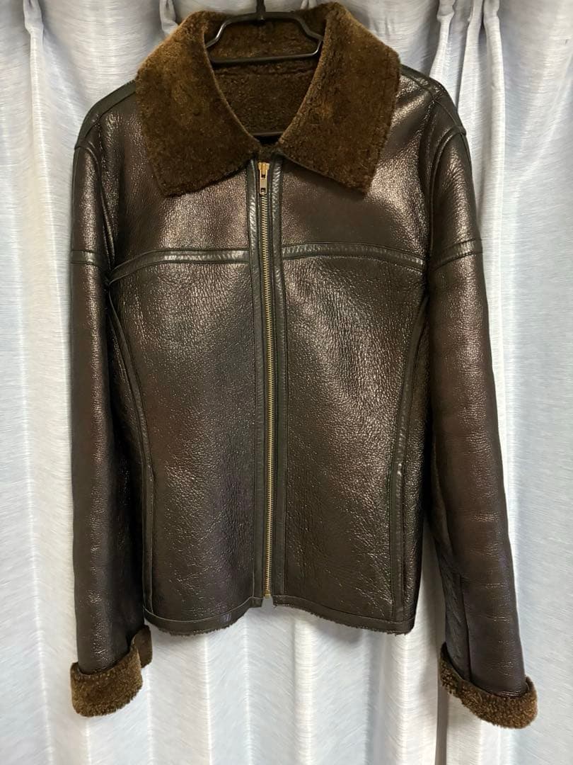 KENZO ケンゾー　ブラウンレザージャケット　B-3 美品
