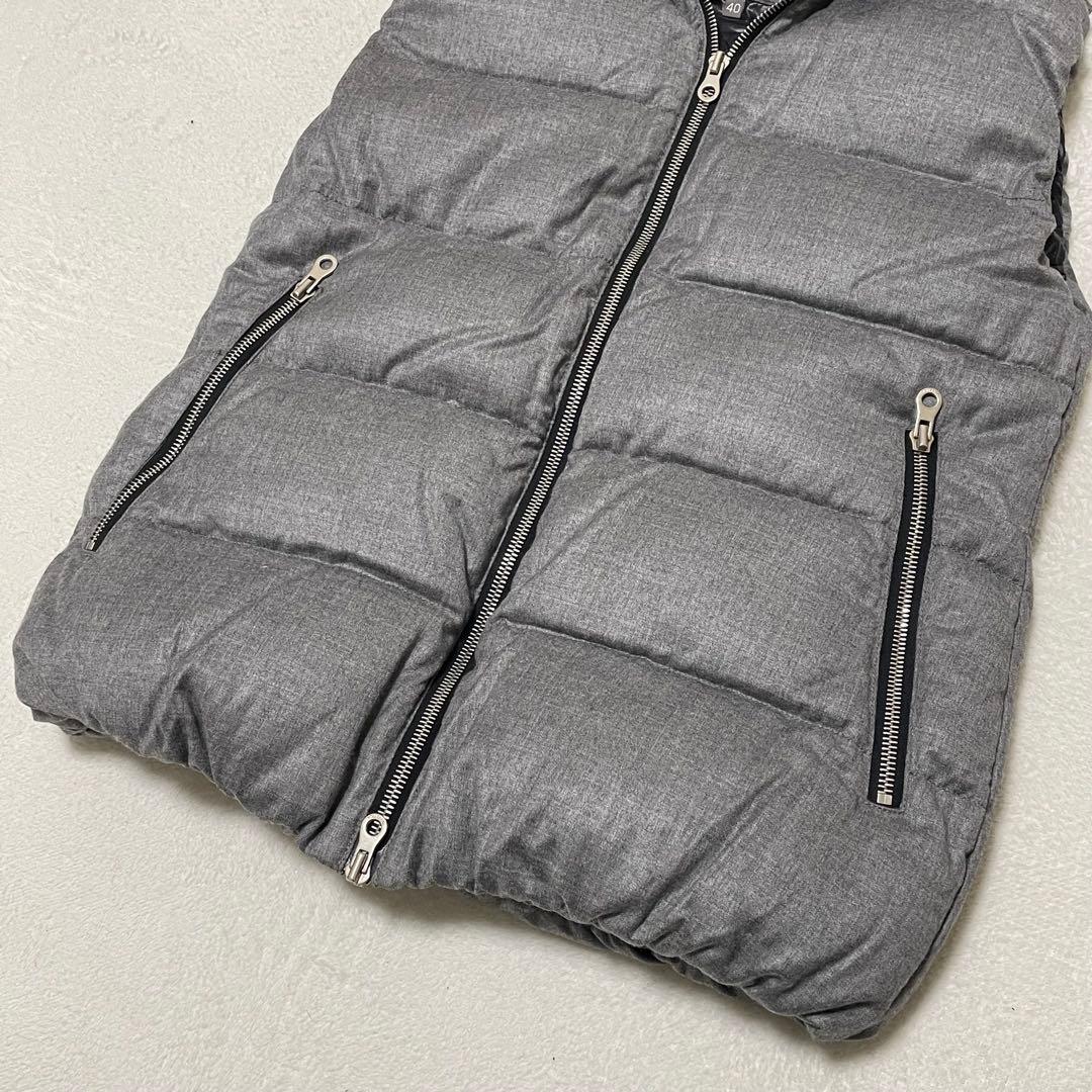 【デュベティカ】FEBEDUE チェルツティ ダウンベスト 40 グレー