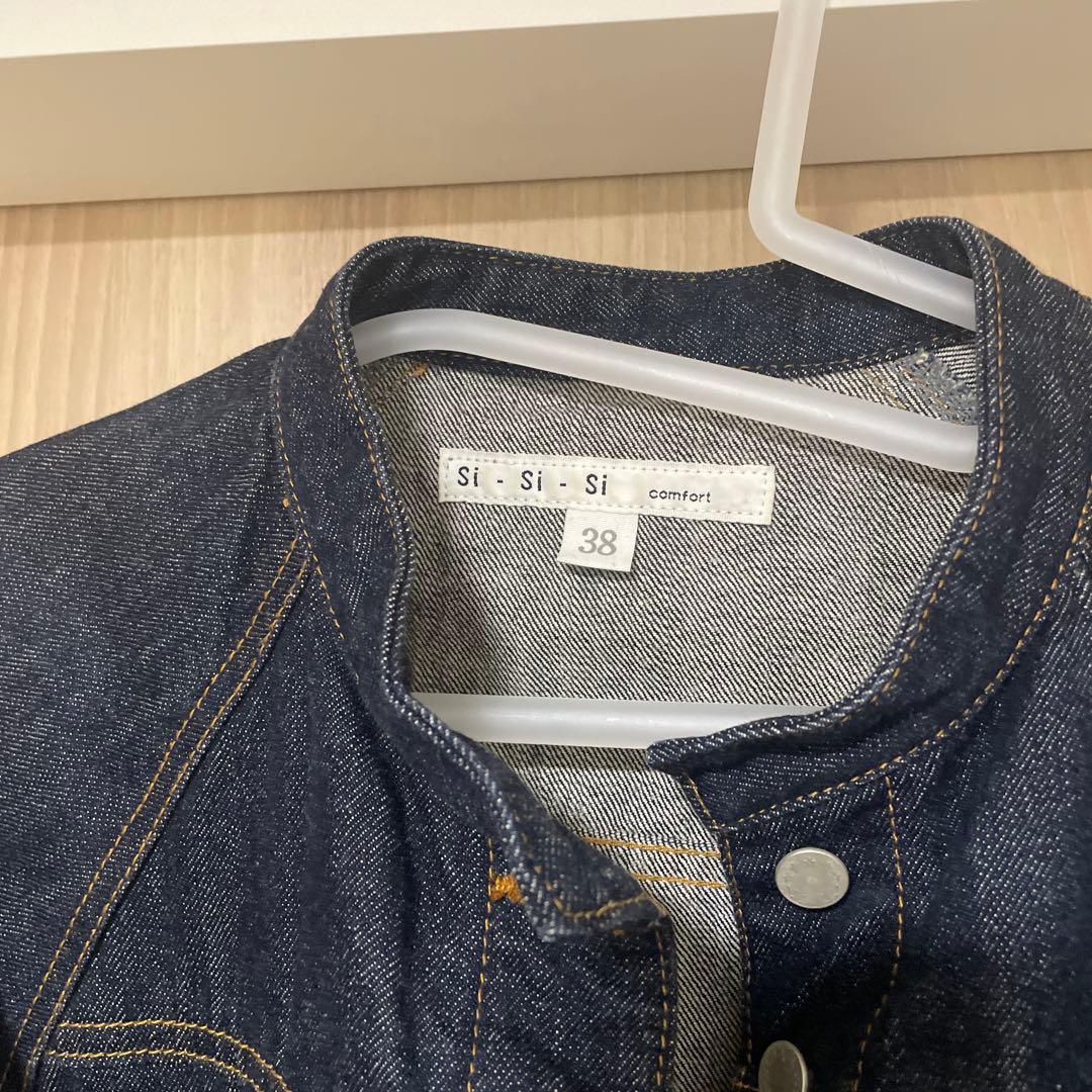 coffee_mame3さん専用　Si Si Si ダークデニムジャケット 38