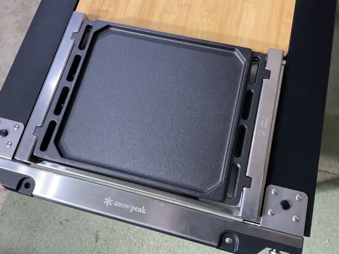 新品・未使用 スノーピーク フラットバーナー専用 グリル