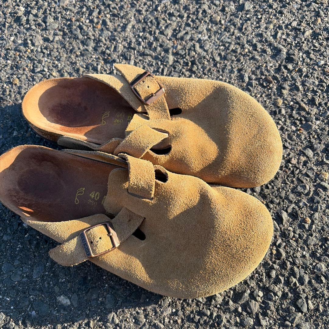希少！ birkenstock ビルケン 40 26cm ボストン トープ