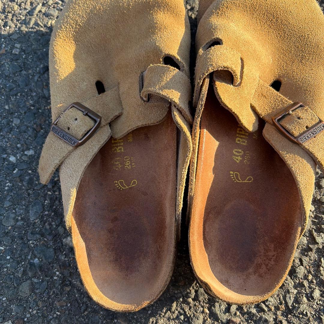 希少！ birkenstock ビルケン 40 26cm ボストン トープ