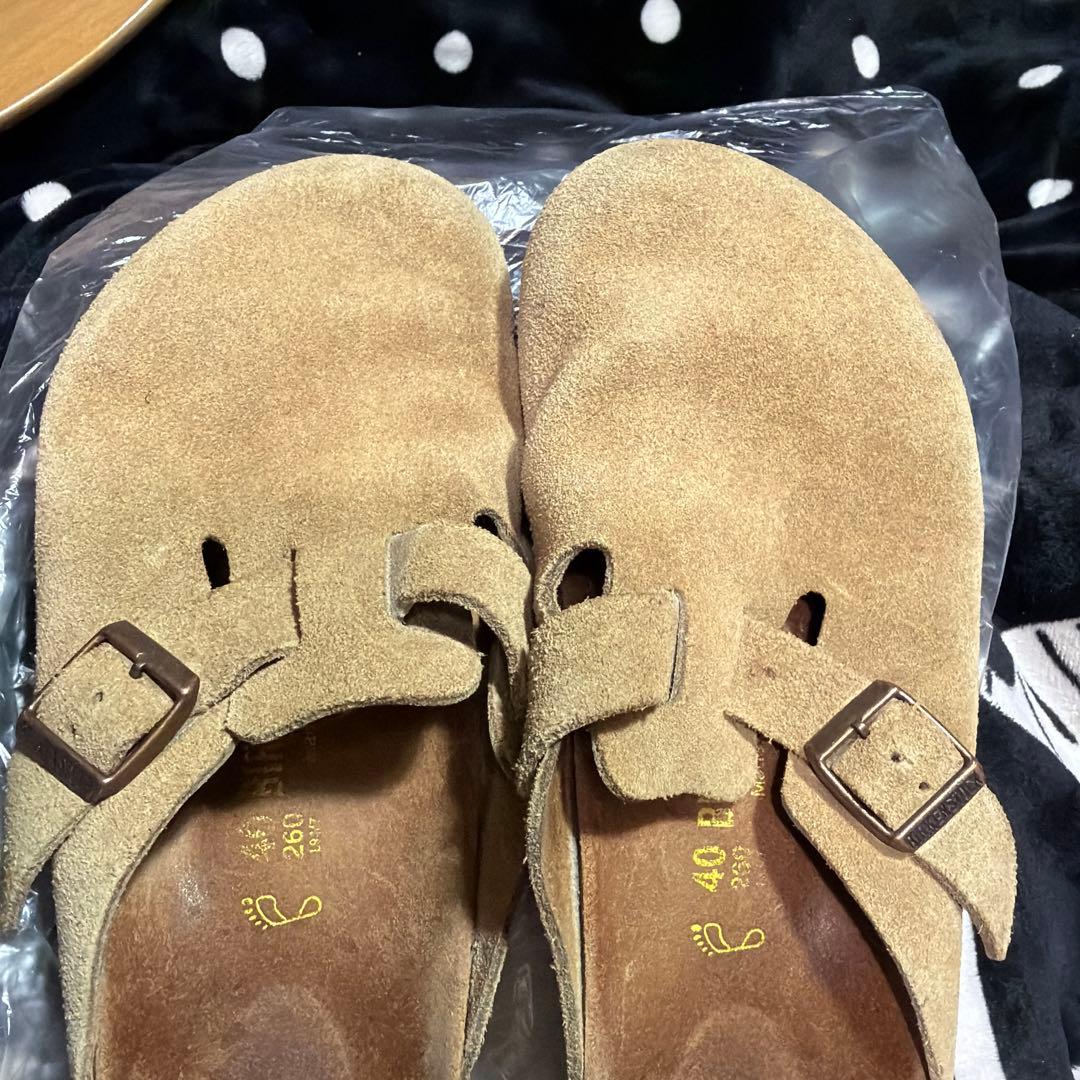 希少！ birkenstock ビルケン 40 26cm ボストン トープ
