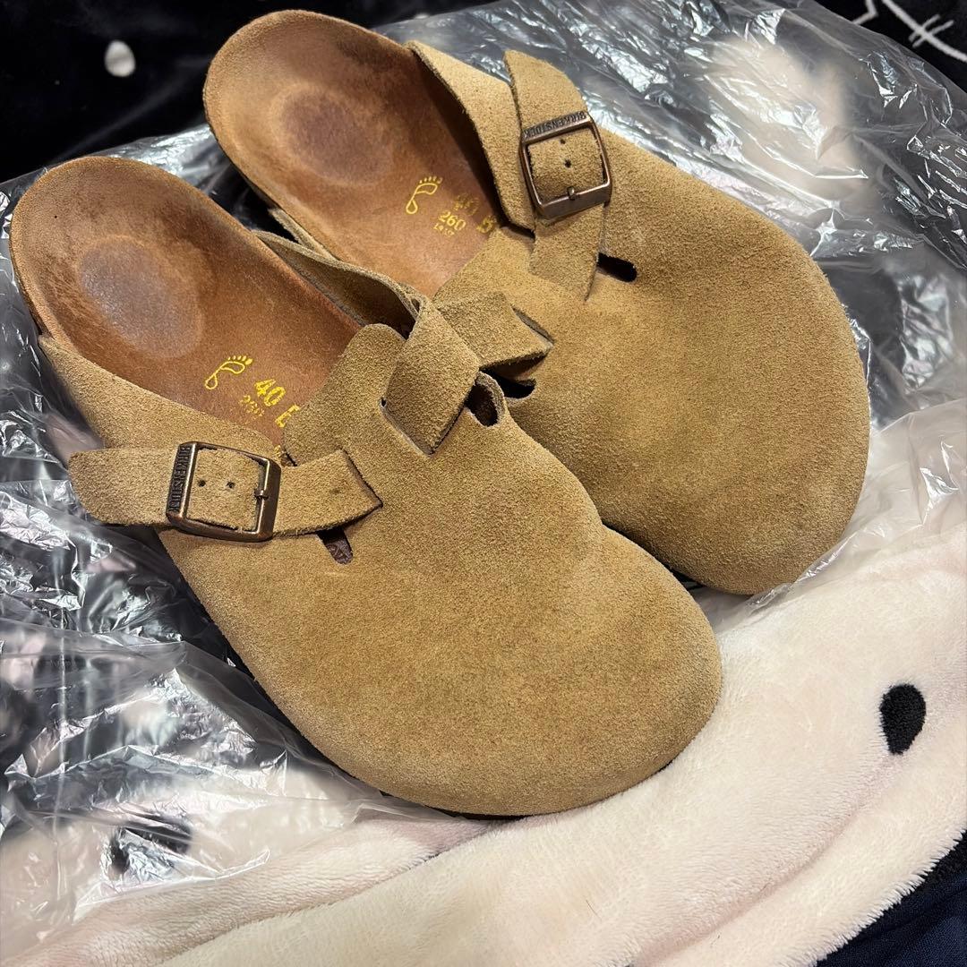 希少！ birkenstock ビルケン 40 26cm ボストン トープ