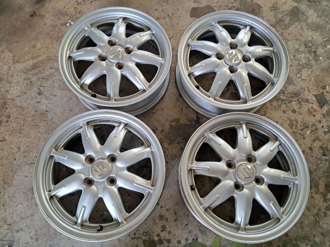 ENKEI スズキ純正15インチホイール 4本セット　アルト　アルトワークス