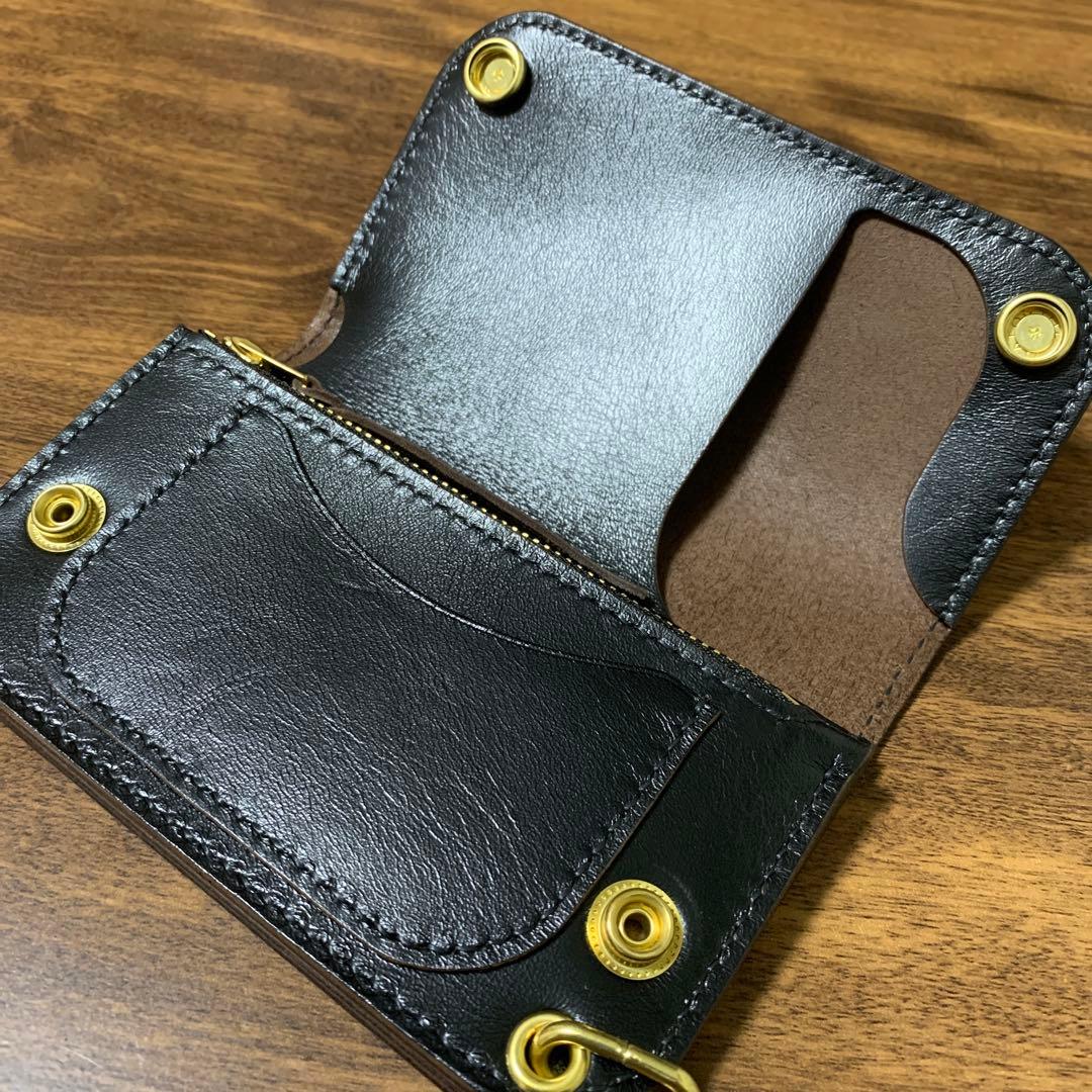 トラッカーウォレット　horseleather CA008 激シブmodel