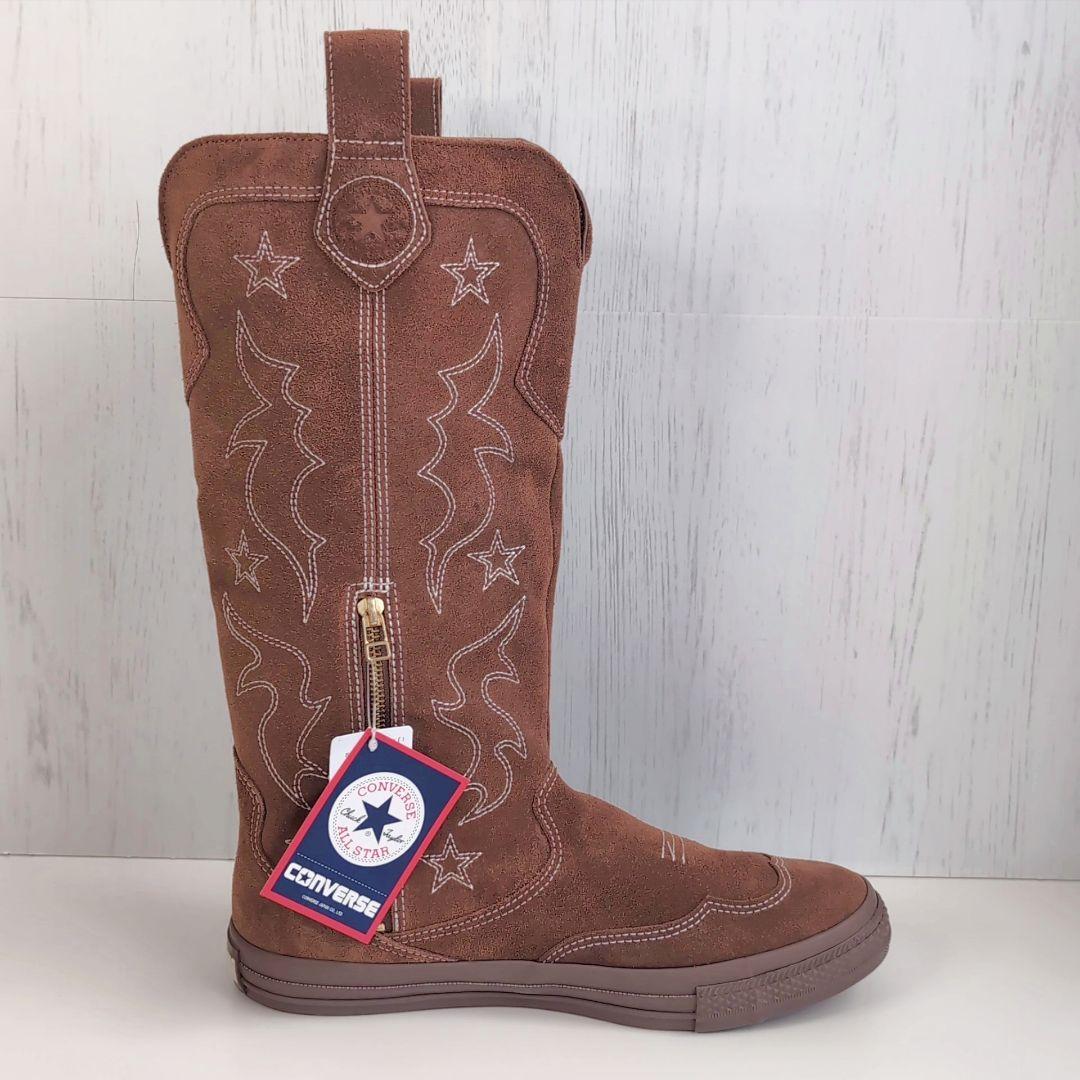 新品タグ付き コンバース オールスター ウエスタンブーツ 29cm スエード