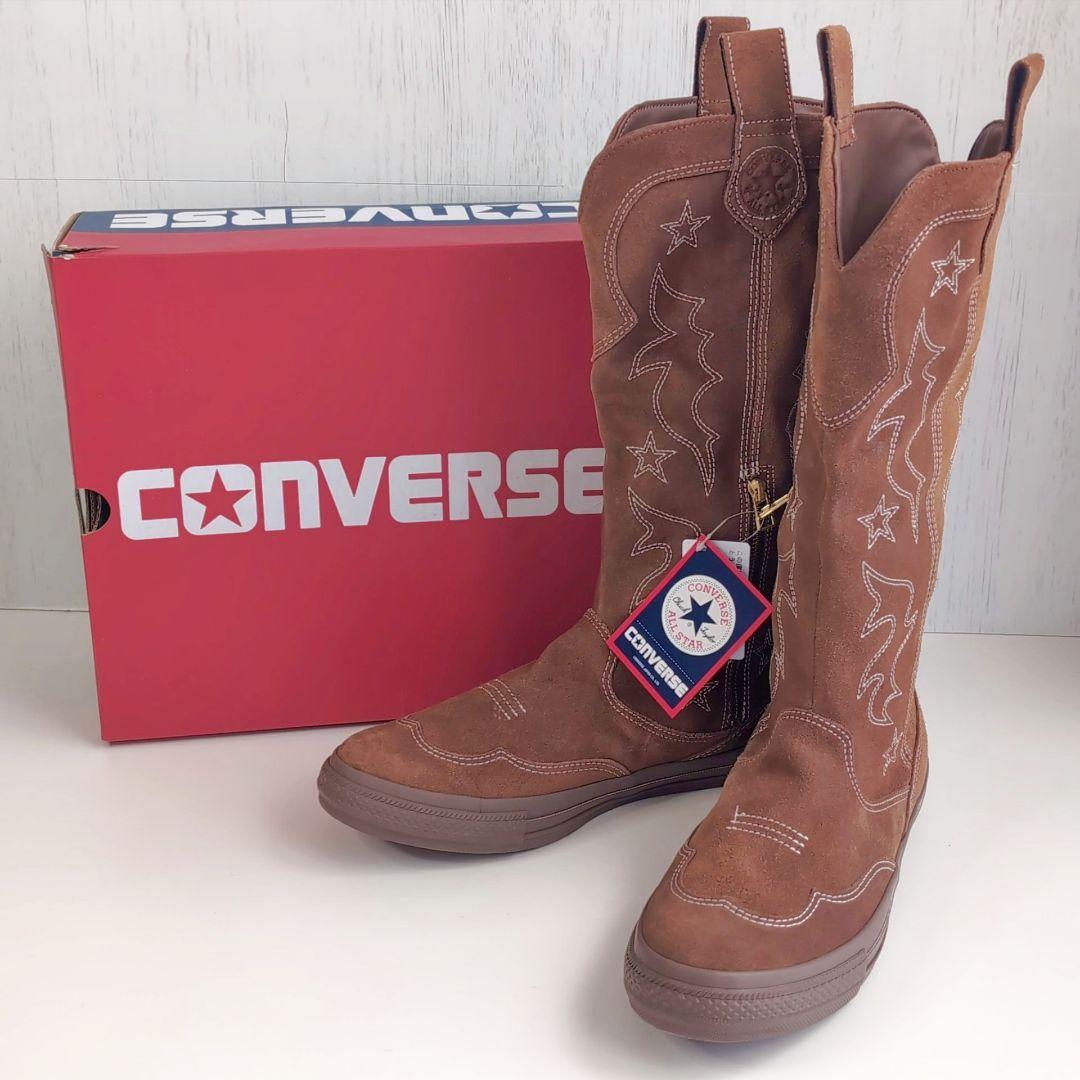 新品タグ付き コンバース オールスター ウエスタンブーツ 29cm スエード