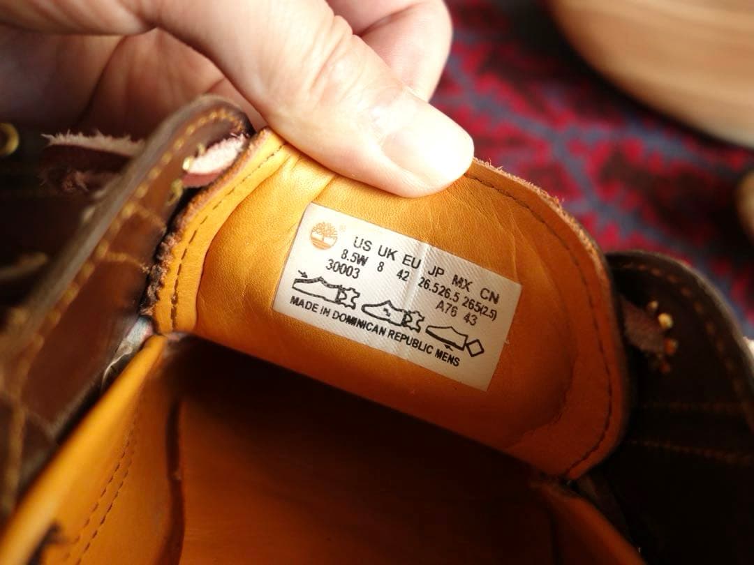 timberland 3eye スリーアイクラシックラグ us8.5 26.5