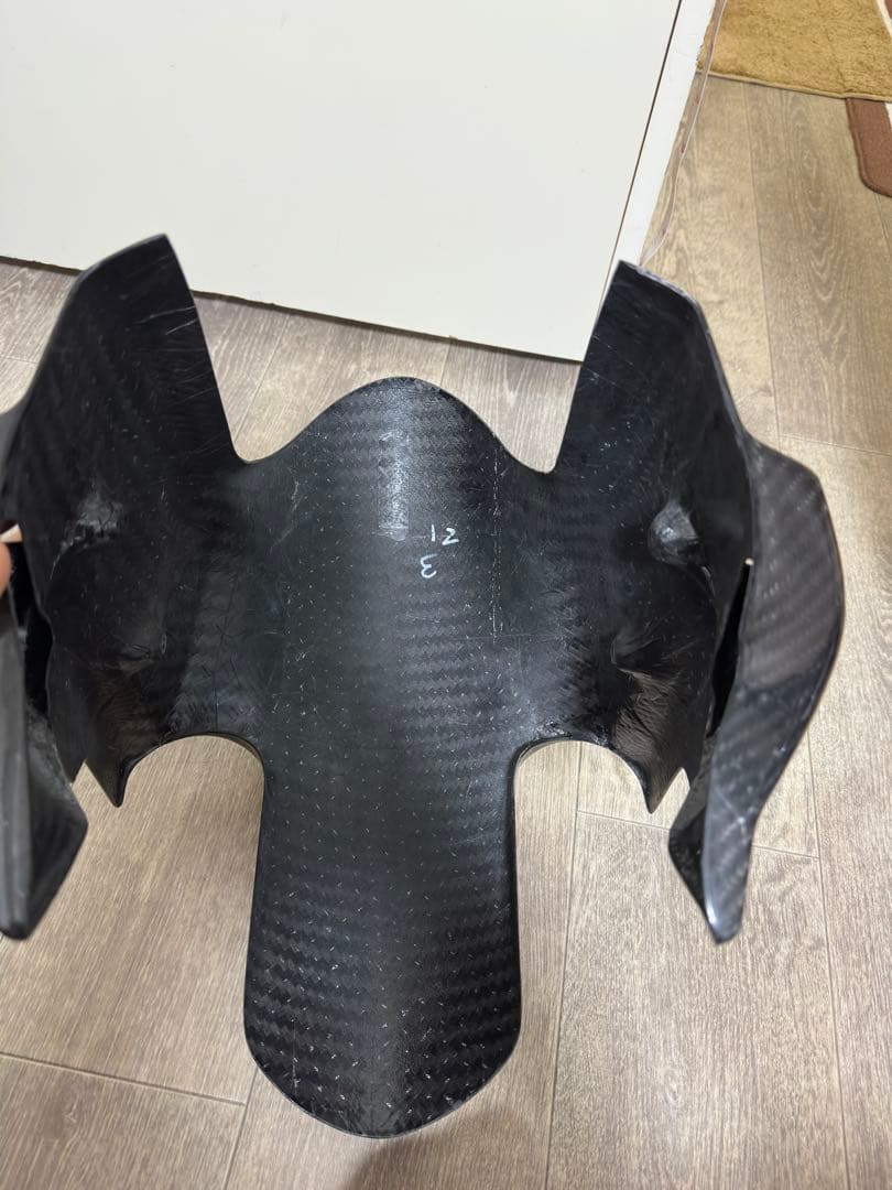 s1000rrカーボンファイバー カウル ブラック