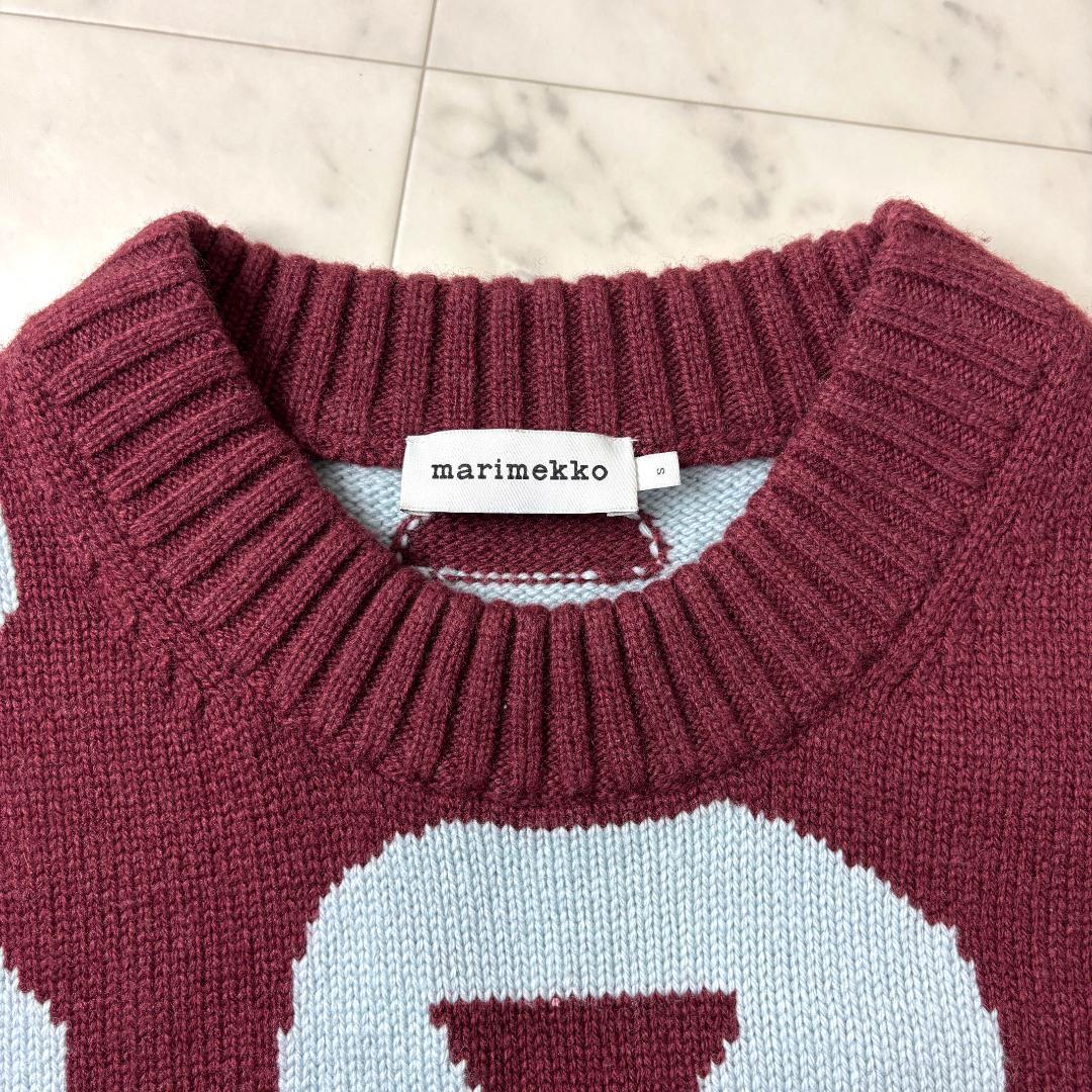 23SS✨ マリメッコ S ニットベスト Eloisasti Koukero