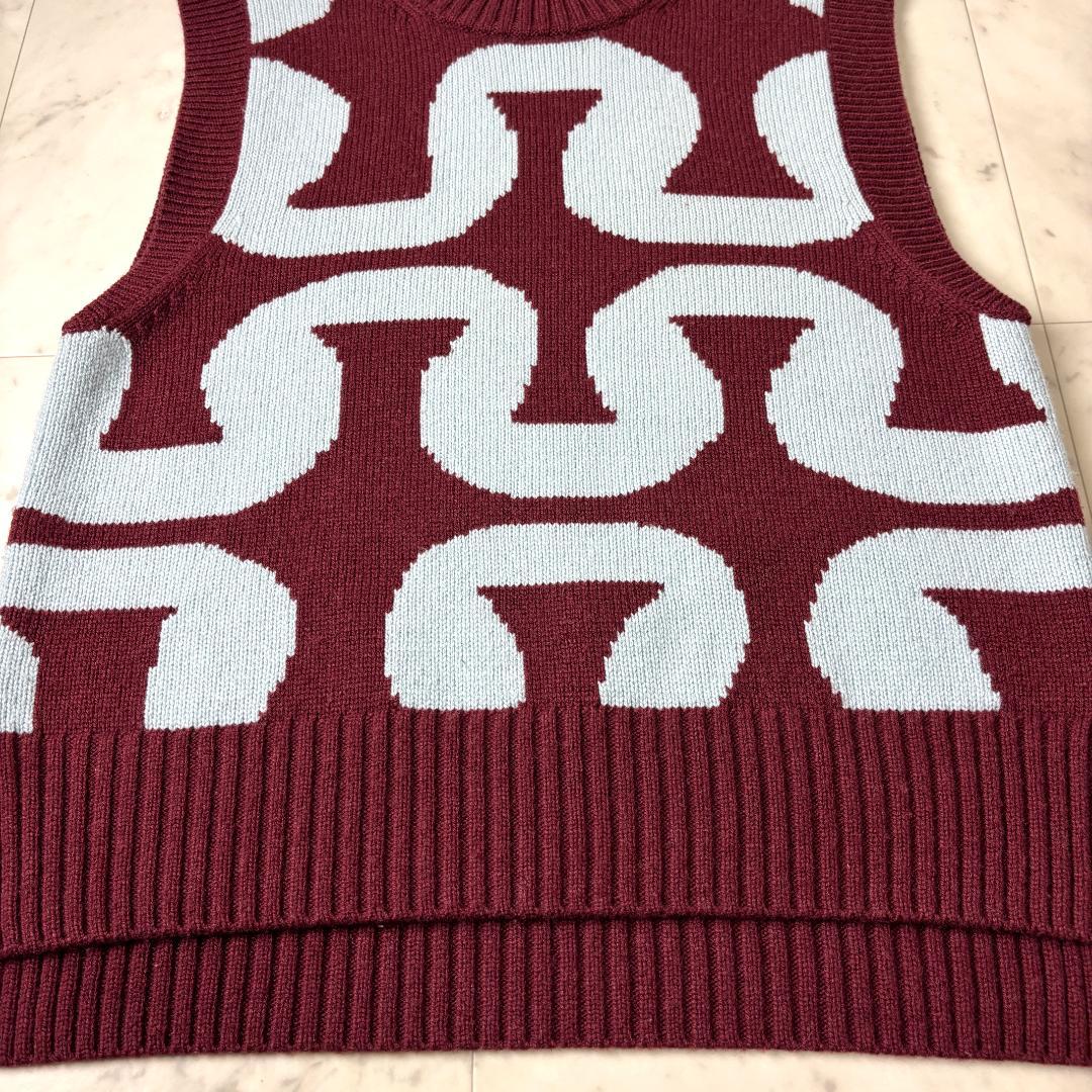 23SS✨ マリメッコ S ニットベスト Eloisasti Koukero